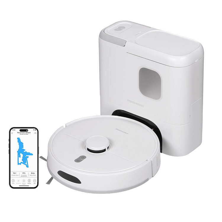 Умный робот-пылесос РЕДМОНД VR1328S WiFi - фото - купить в интернет-магазине Редмонд